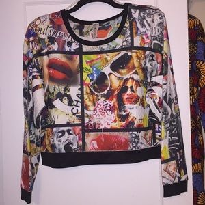 ‼️SALE‼️Fashion Collage Long Sleeve‼️